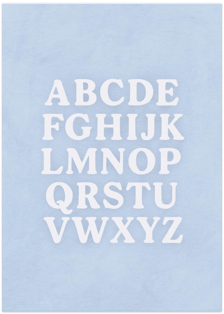 Classic Alphabet Display