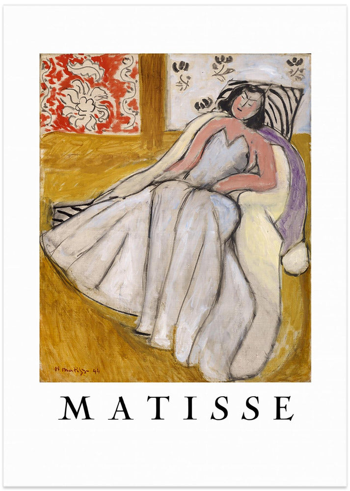 Jeune Femme à La Pelisse Blanche