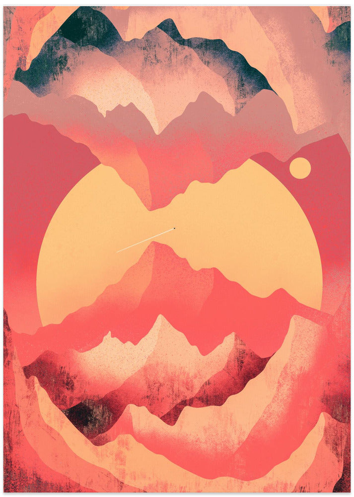 A flight on Mars