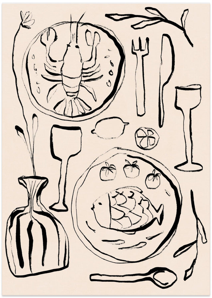 Restaurantstilllife