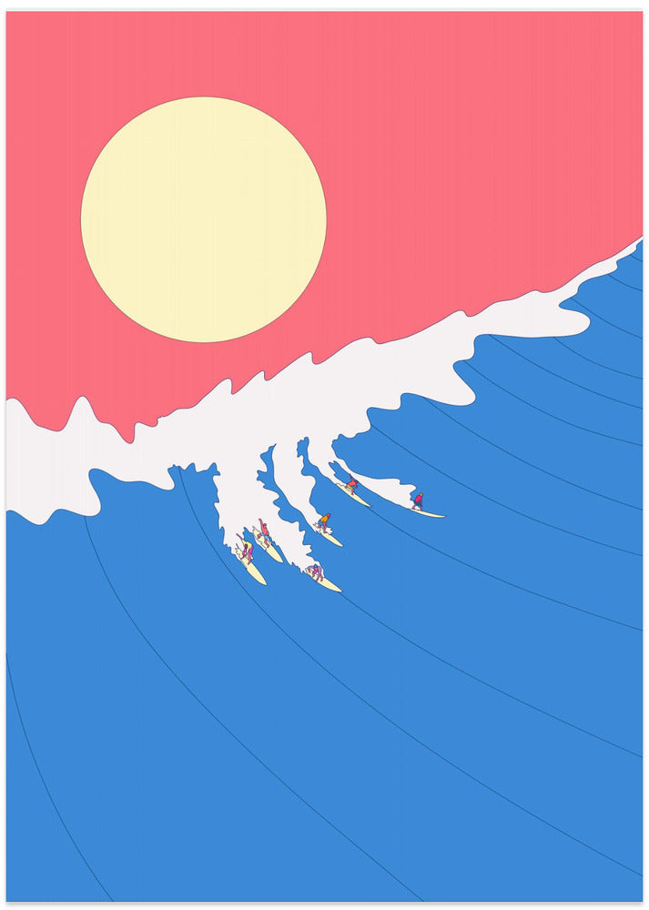 Great wave surfers
