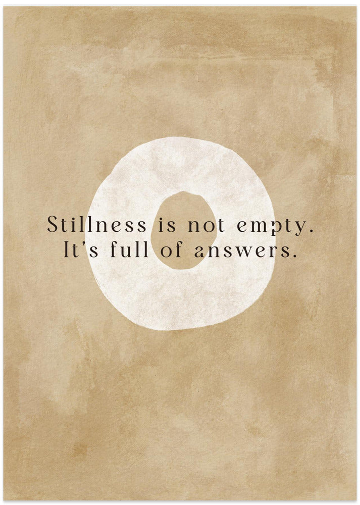Stillnessisnotempty