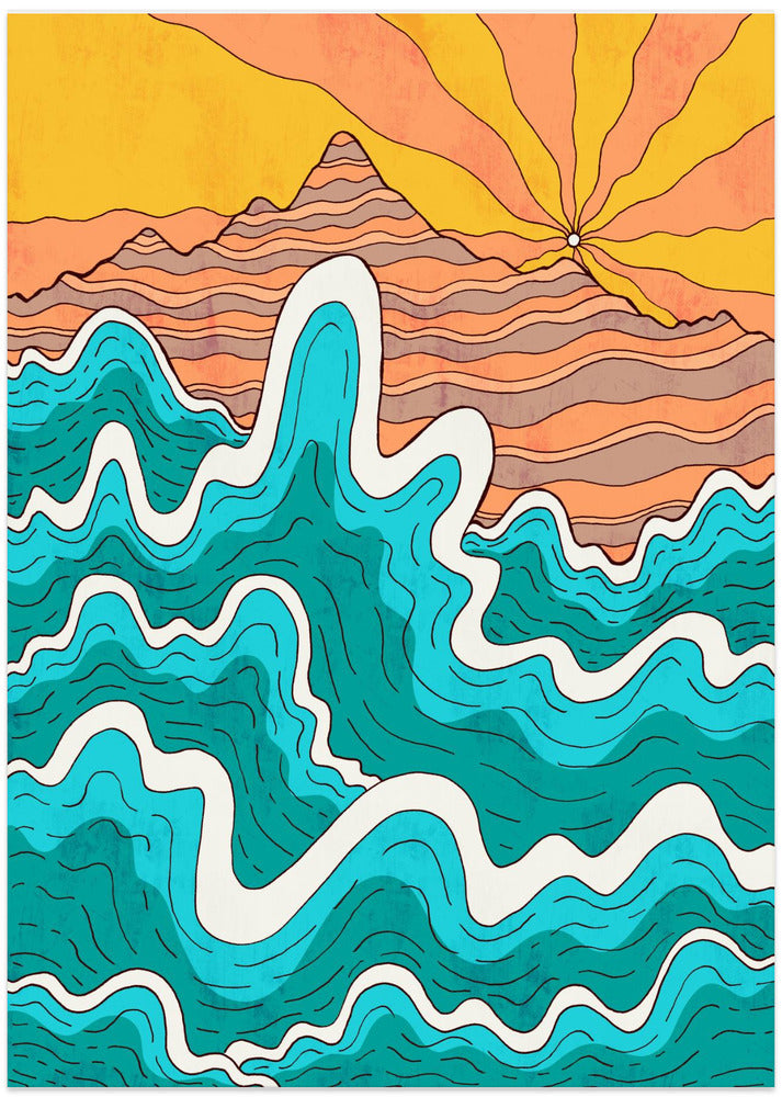 Sea sand mount