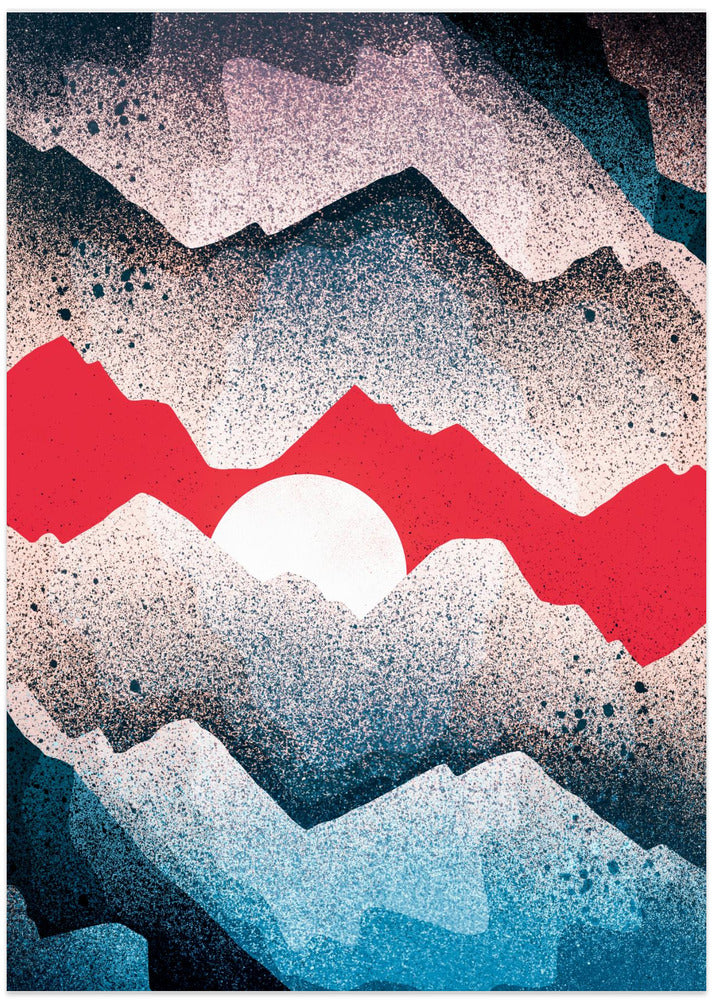 Red sky cave