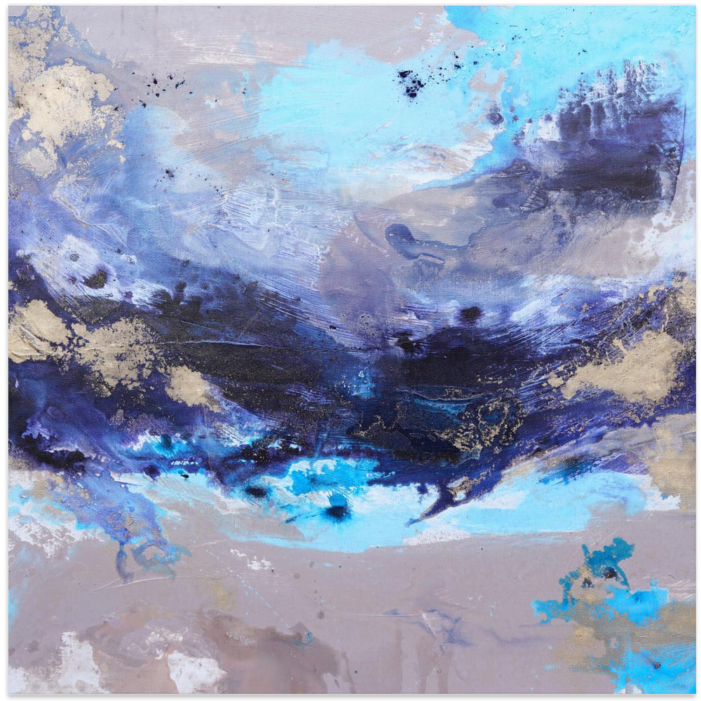 Dreamy Blue Waves
