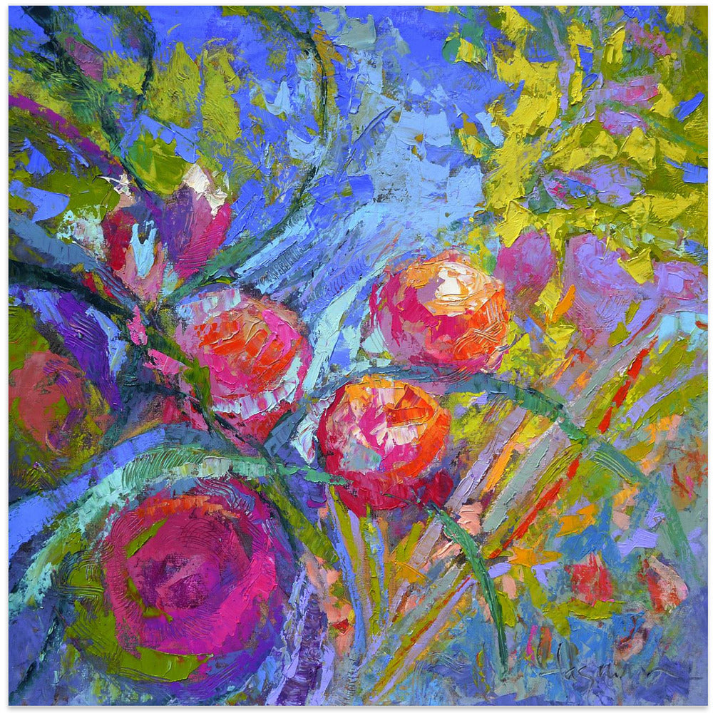 Vivid Blooms Dance