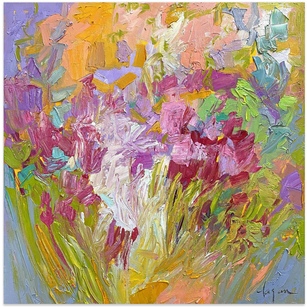 Brushstrokes Colorful Palette