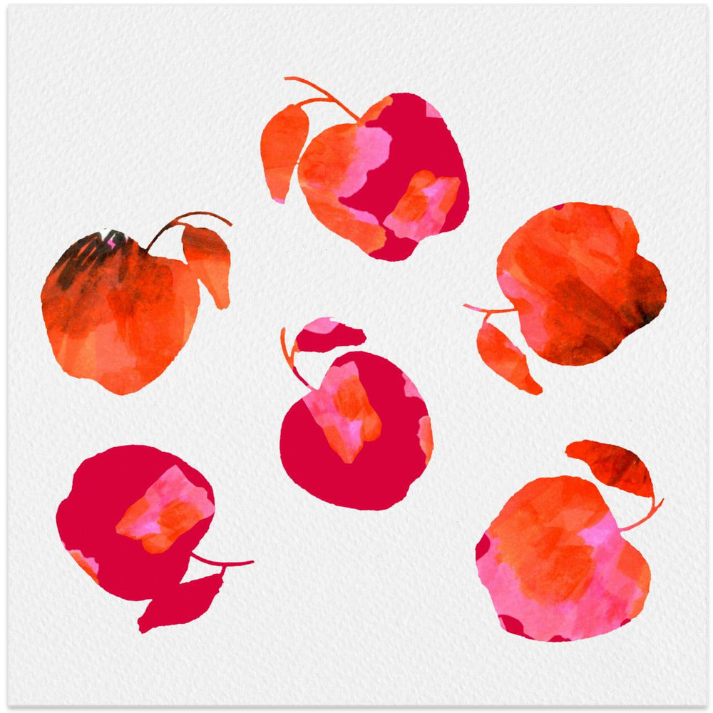Apple  Chiffon Pink Orange