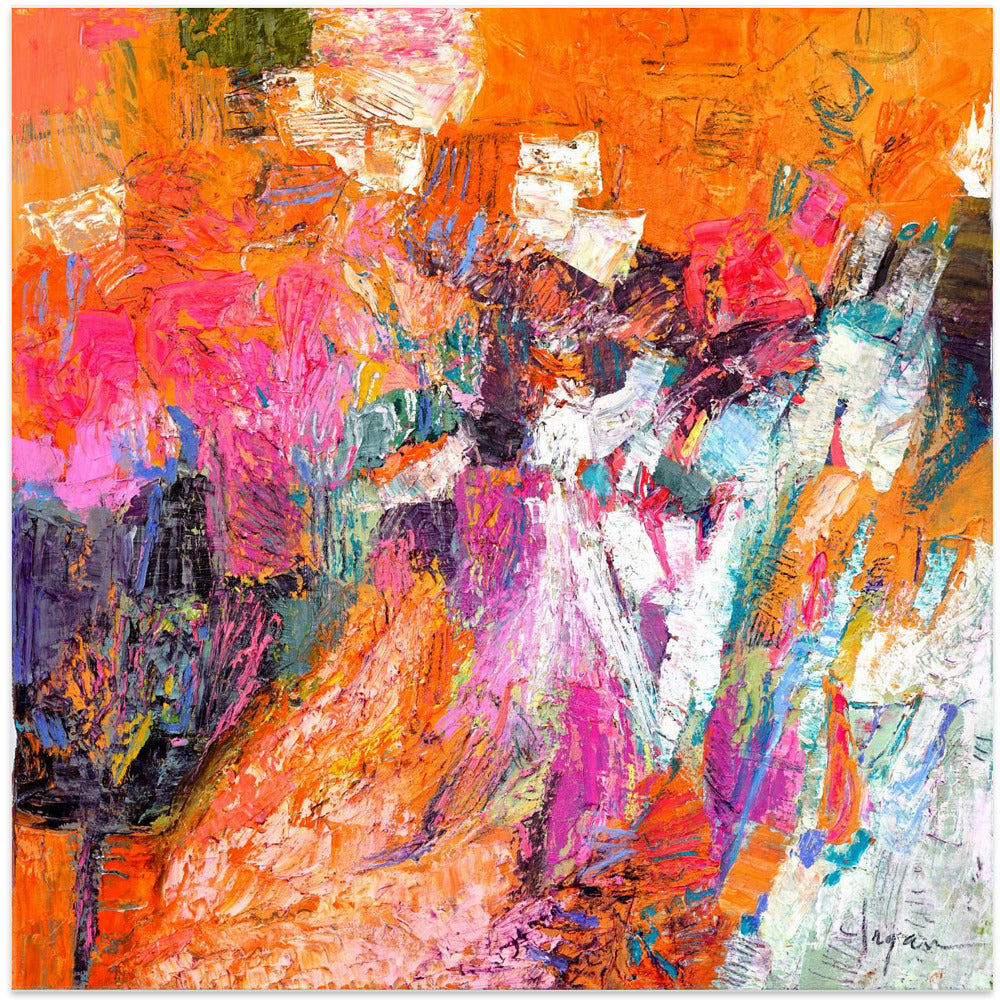Vibrant Dance Burst