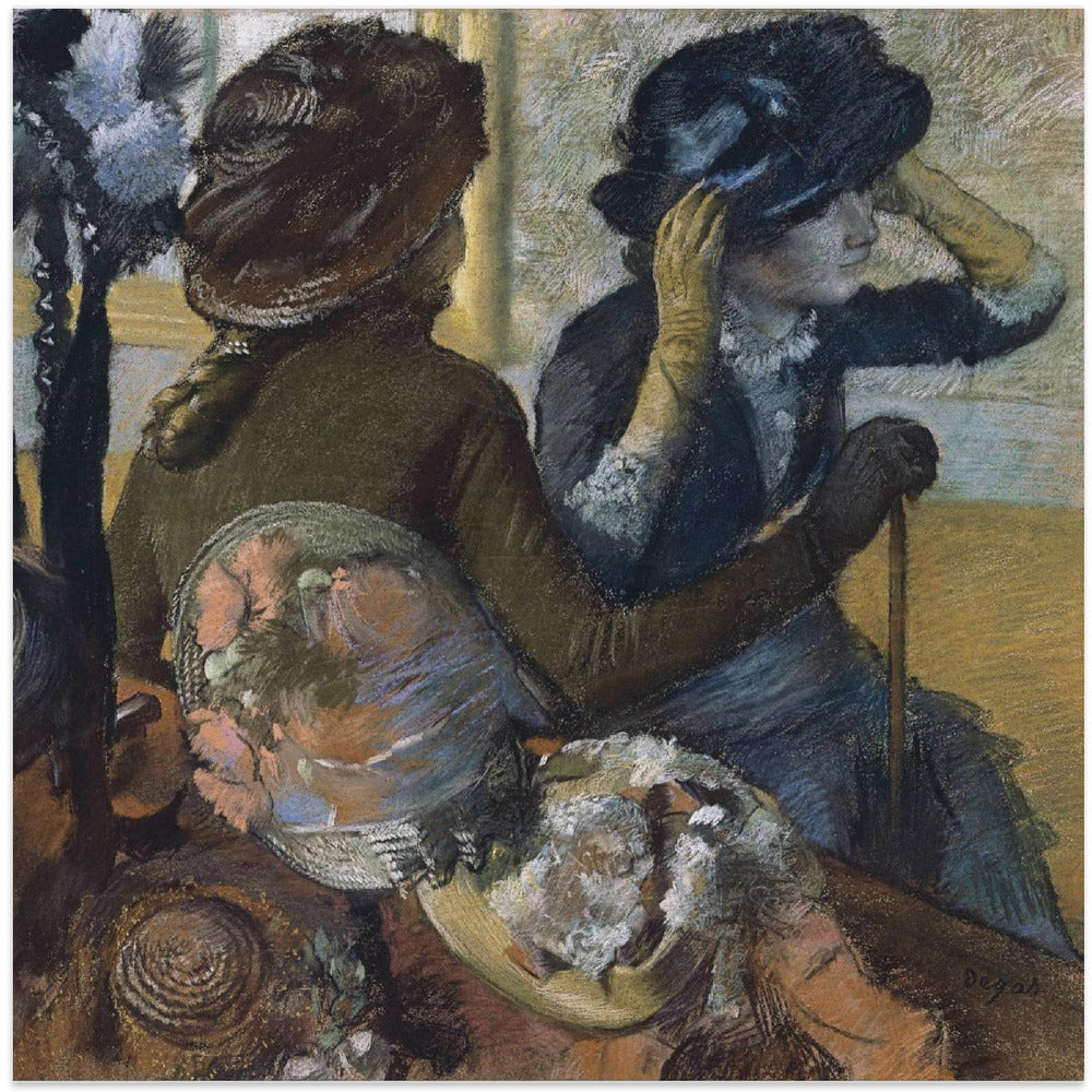 At the Milliner's