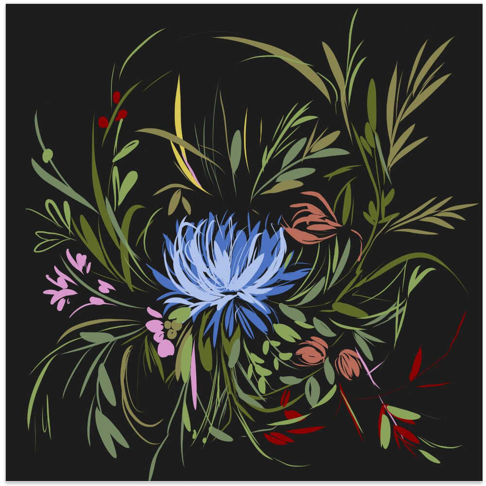 Azure Flowers