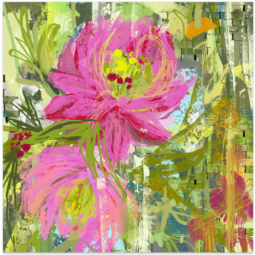 Textured Flowers