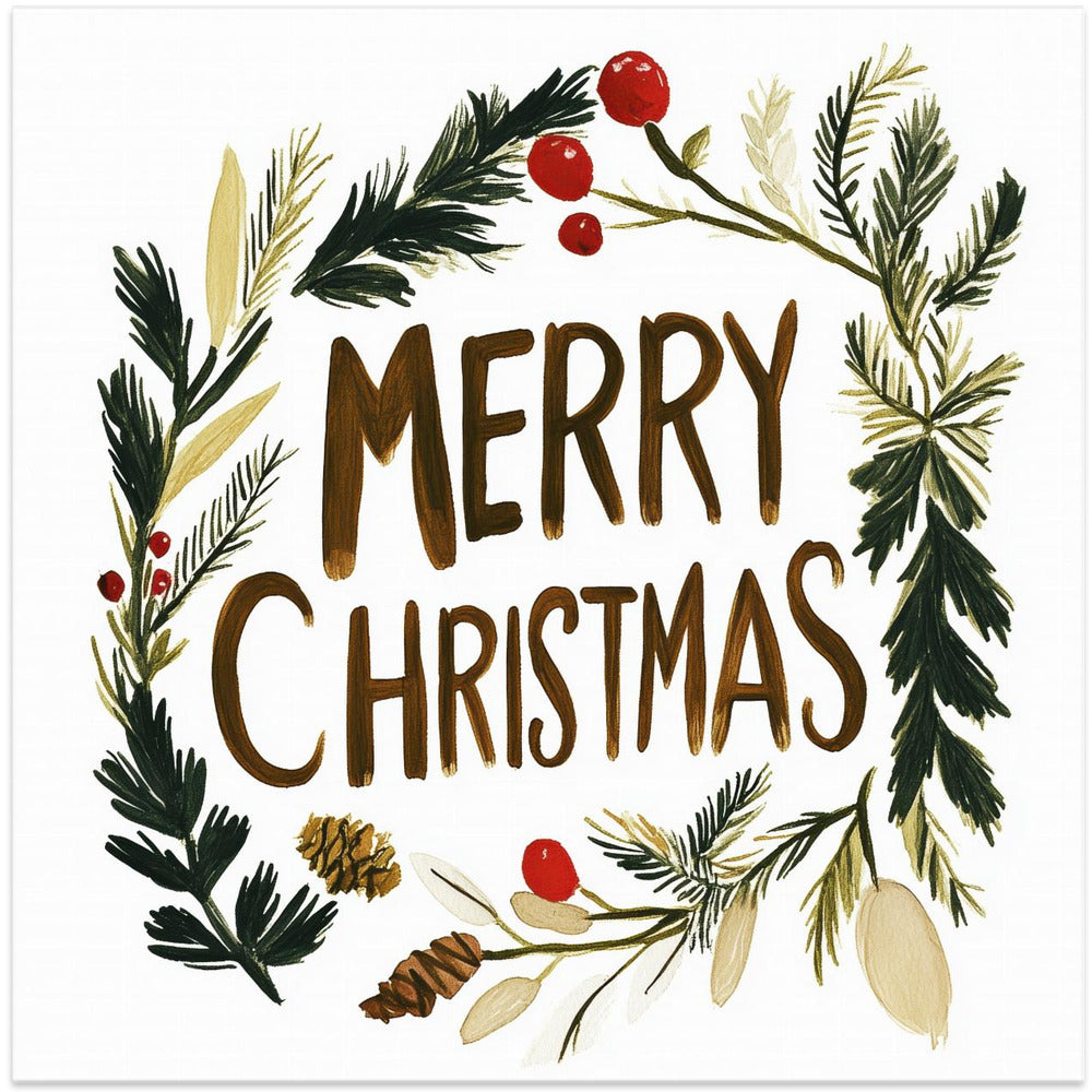 Holiday Joy Wreath