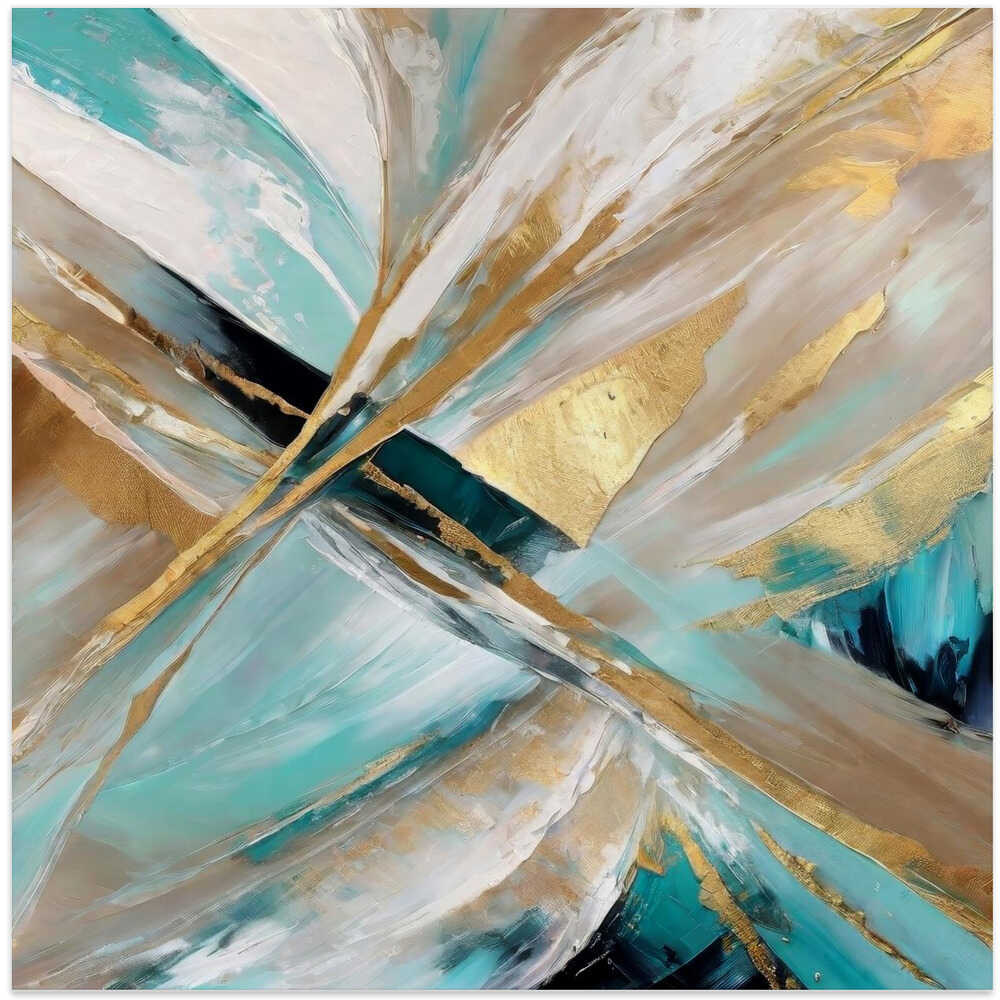 Golden Tide Swirl
