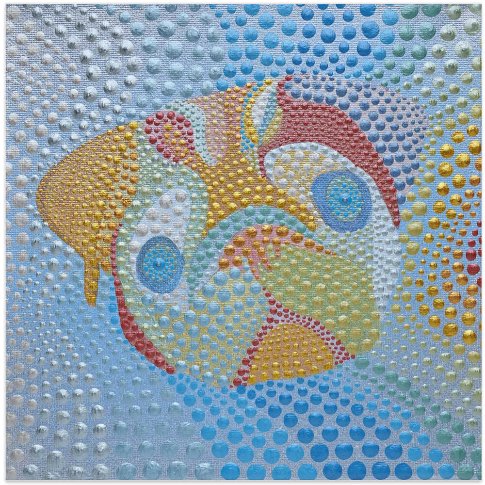 Puppy Pointillism