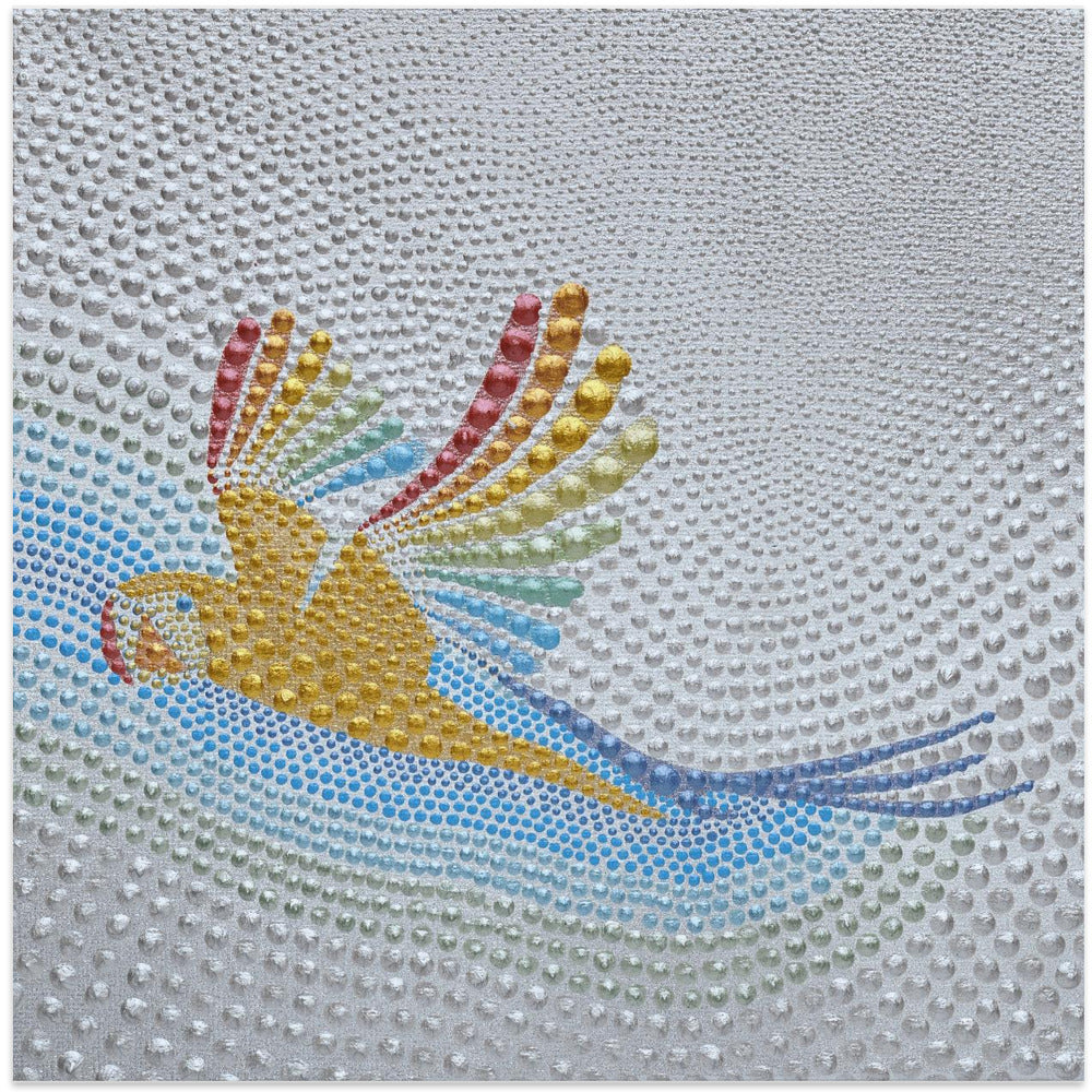 Rainbow Parrot Flight