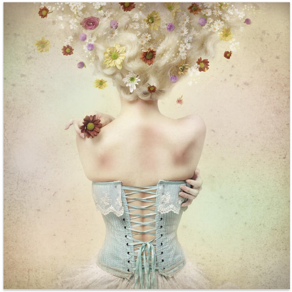 Girl of the flower garden